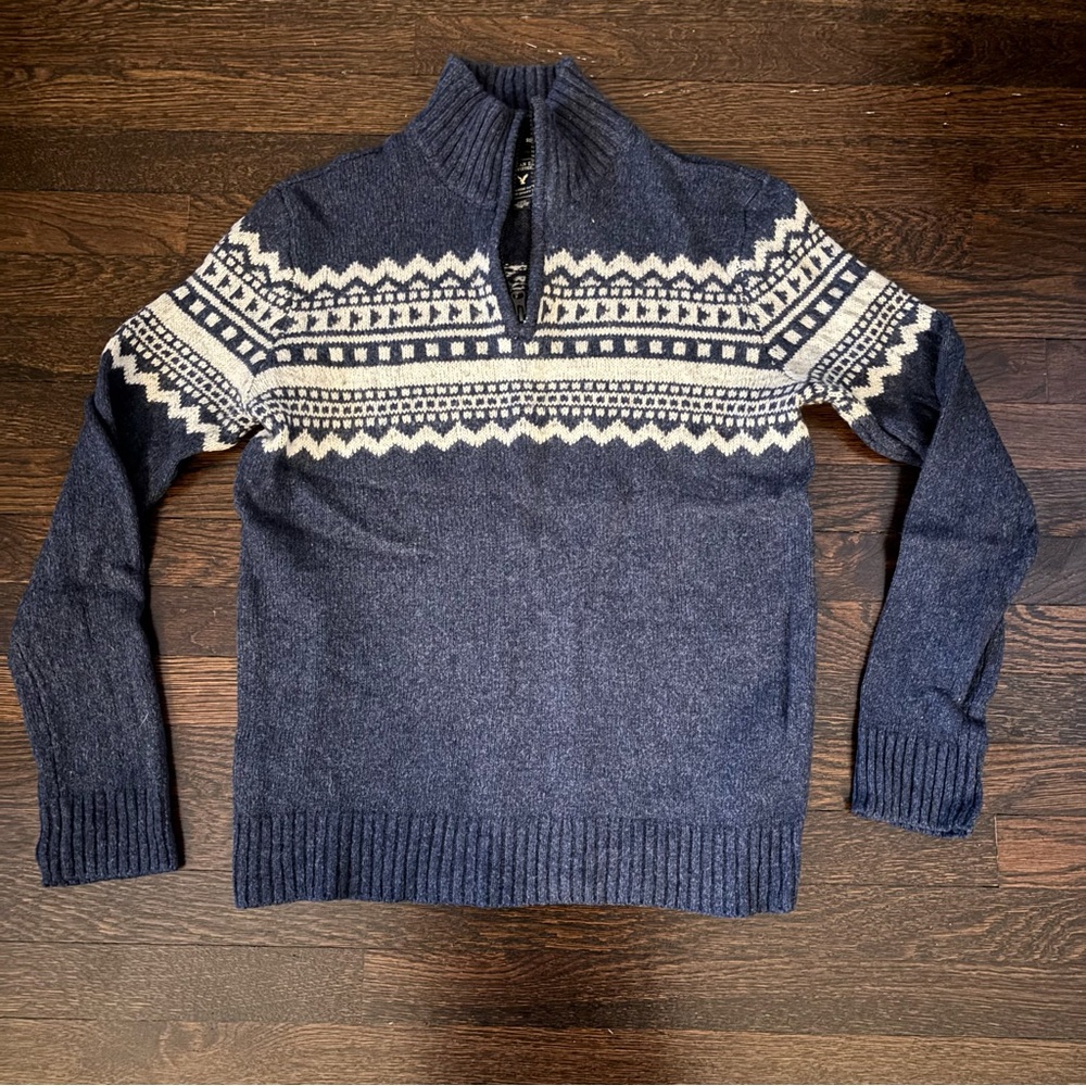 🦅American Eagle Wool Blend Sweater